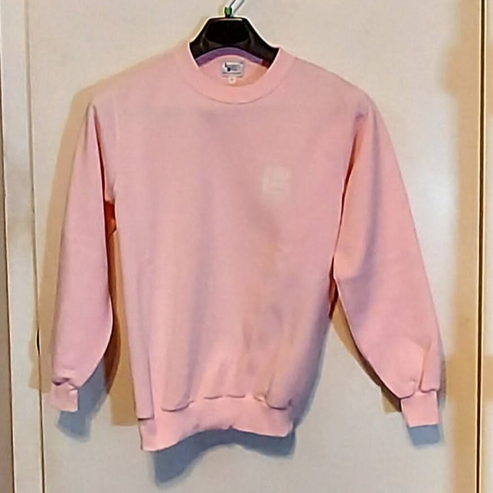Liberty Bell Human Sport Communication, Pink Sweat Shirt Sz M Long Sleeves Cosy